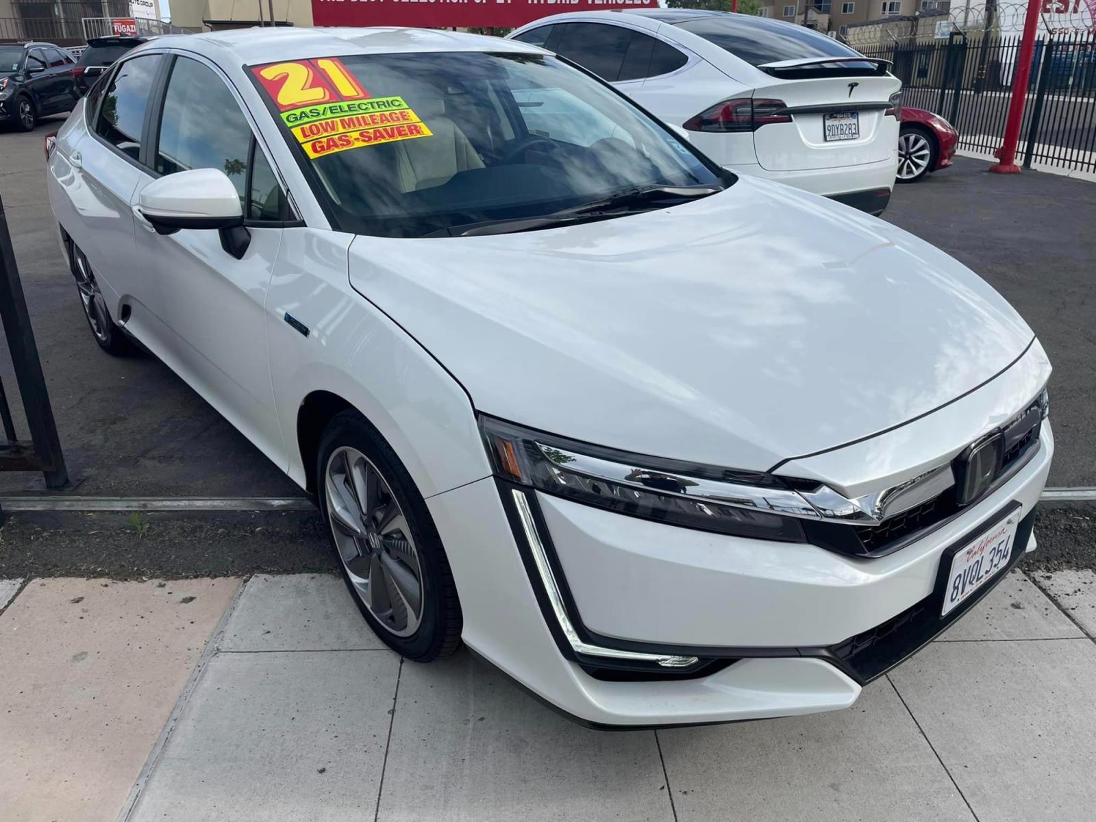 2021 Honda Clarity Plug-In Hybrid (JHMZC5F10MC) with an 1.5L L4 DOHC 16V HYBRID engine, CVT transmission, located at 744 E Miner Ave, Stockton, CA, 95202, (209) 944-5770, 37.956863, -121.282082 - PLUS TAXES AND FEES - Photo #1